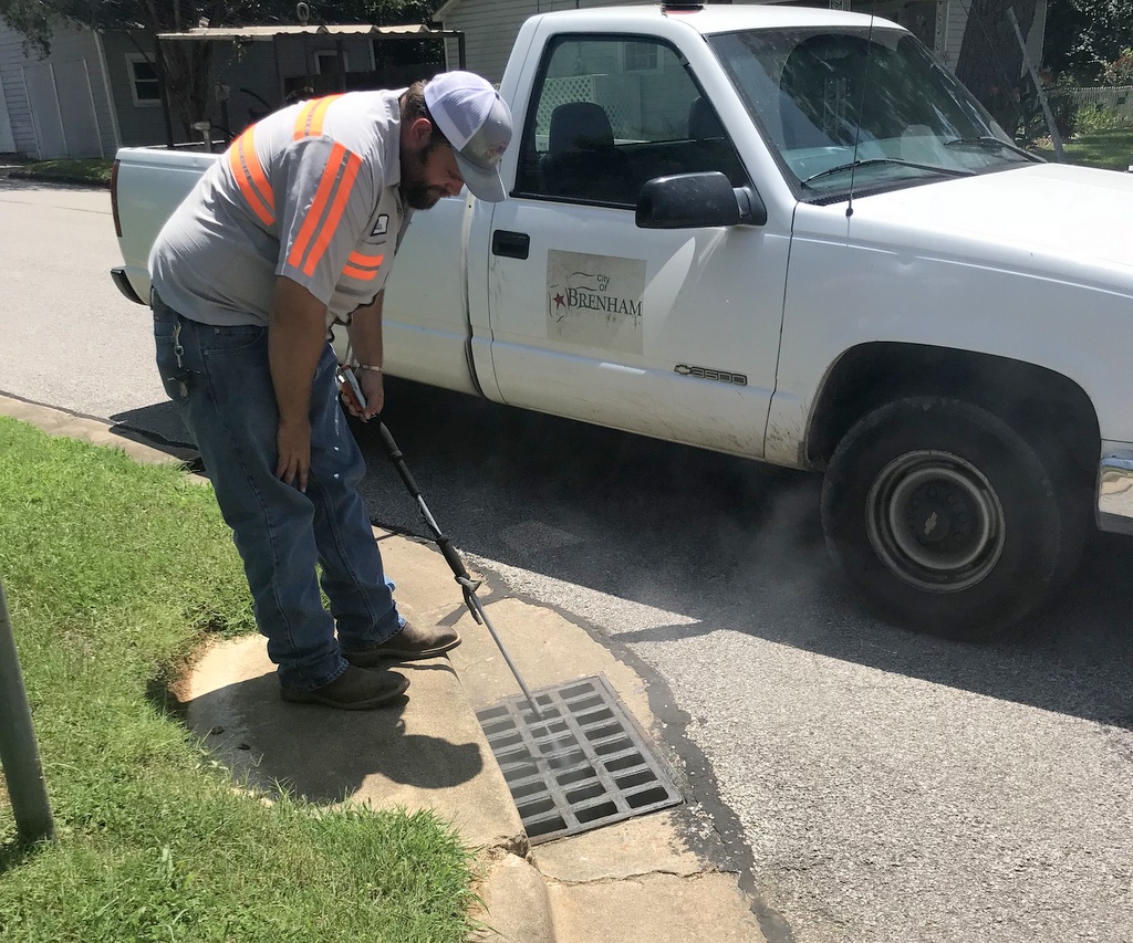 Storm Drain spraying